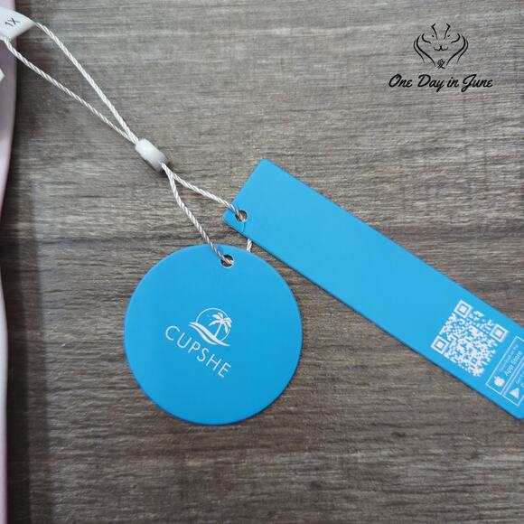 Cupshe Plus Size High Waist Bikini Bottom Size 1X - Picture 2 of 5